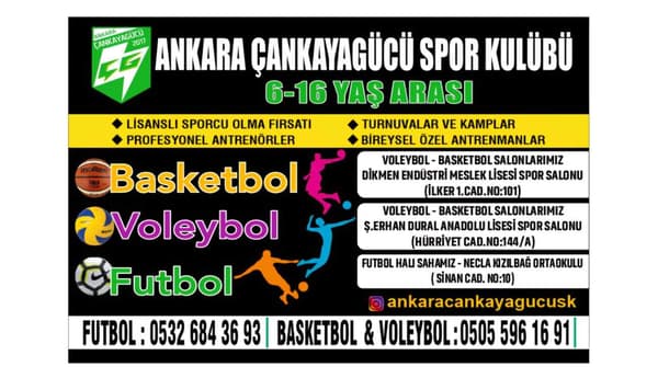 Ankara Çankayagücü Spor Kulübü - Çankaya - 11. Fotoğraf